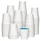 JOLLY CHEF 3oz Paper Cups 300 Packs for Hot Beverages Disposable Small Mouthwash Cups Ideal for Bathroom Home Party