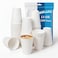 MOUMOULIFE 12 oz Disposable Paper Coffee Cups 100 Count LeakResistant White Cups for Hot Cold Drinks Ideal for Office Party Travel To Go Daily Use