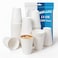 MOUMOULIFE 12 oz Disposable Paper Coffee Cups 100 Count LeakResistant White Cups for Hot Cold Drinks Ideal for Office Party Travel To Go Daily Use