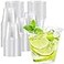 Lamosi 100 Pack 9 oz Clear Plastic Cups Disposable Cups Wine Cocktail Punch Sturdy Food Safe Plastic Cup for Party Wedding