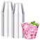 RACETOP 9 oz Clear Plastic Cups 100 packs Disposable Plastic Party Cups Tumblers Cocktail Cups Perfect for Parties Wedding and Events