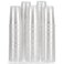 BZOM Clear Plastic Party Cups 100 Pack 8 Oz Each