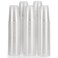 BZOM Clear Plastic Party Cups 100 Pack 8 Oz Each