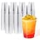 JOLLY CHEF 390 Pack 12 oz Clear Plastic CupsDisposable Cups Drinking Cups for Ice CoffeeMilkshake Cold Drinks