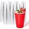 JOLLY CHEF 390 Pack 16 oz Clear Plastic CupsDisposable Cups Drinking Cups for Ice CoffeeMilkshake Cold Drinks