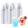 BYSNOW 500 Pack 9 oz Clear Plastic Cups Thickened Disposable Drink Clear Cups for Party Higher Heat Resistance Drinking Cup for Wine Juice Fruit and ColdHot Beverages