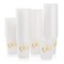 Lingringdcy 100 Monogrammed Cups Disposable Initial Plastic Cup 12 oz Wedding Personalized Cup for Wedding Reception Baby Shower Birthday PartyLetter B