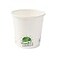 BIOZOYG Paper Cups 50 Pack 4 oz Coffee Cups White Disposable Cups Biodegradable Waterbased Barrier To Go Cups Solo Cups with EcoIcons for Coffee Water Ice Tea