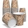 Sheriffdrink 6 oz Paper Cups for Coffee and Tea Decorated Office Disposable Water Paper Cups