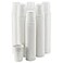 NYHI 150 Pack 8 oz White Paper Disposable Coffee Cups Hot Cold Beverage Drinking Cup for Water Juice Espresso Tea Ideal for Water Coolers Party