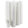 NYHI 150 Pack 8 oz White Paper Disposable Coffee Cups Hot Cold Beverage Drinking Cup for Water Juice Espresso Tea Ideal for Water Coolers Party