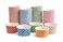 Worlds Paper Ice Cream Cups Polka Dot Paper Yogurt Cups 6OZ Mix 50 pack