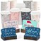 Sparkle and Bash To Go Coffee Cups with Lids 48Count 16Oz Multicolor Disposable Paper Coffee Sleeves Included Travel Cups