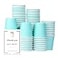 Huaiid 100 Pack 3 oz Paper Cups Bathroom Paper Cups Mouthwash Cups for Snack Espresso Perfect for Home Condos Rvs Campers Blue
