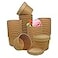Belinlen Paper Ice Cream Cups with Paper Lids HotCold Soup Cups with Lids Kraft 50 12 oz