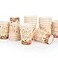 Gatherfun Thanksgiving decorations Disposable Paper Cups for Autumn Party Decorations and Thanksgiving Party Decorations 30 Pack Fall Leaves Design
