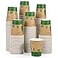 ECOLipak 300 Count Compostable Paper Cups 8 oz Biodegradable Disposable Paper Coffee Cups with PLA Lined Eco friendly Hot Drinking Cups for Party PicnicTraveland Events