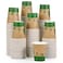 ECOLipak 300 Count Compostable Paper Cups 8 oz Biodegradable Disposable Paper Coffee Cups with PLA Lined Eco friendly Hot Drinking Cups for Party PicnicTraveland Events