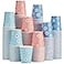 SIUQ 300 Pack Paper Cups 8 oz Disposable Coffee Cups Paper Coffee Cups 8 oz Colourful HotCold Beverage Drinking Cup for Water Juice or Tea Office Party Home Travel Daisy