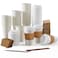 JOLLY PARTY 50 Pack 16 oz Paper Coffee Cups Disposable Paper Coffee Cup with Lids Sleeves and Stirrers HotCold Beverage Drinking Cup for Water Juice or Tea Suitable for Home Shops and Cafes