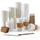 JOLLY PARTY 50 Pack 16 oz Paper Coffee Cups Disposable Paper Coffee Cup with Lids Sleeves and Stirrers HotCold Beverage Drinking Cup for Water Juice or Tea Suitable for Home Shops and Cafes