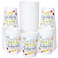 Whaline 50Pcs Back to School Party Paper Cups Funny Cartoon Disposable Cups Bulk First Day of School Party Decorative Cups for Classroom Cold Hot Drinkware Tableware Decor Supplies 9 Oz