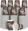 Clawsoff 300 Count 12 oz Paper Coffee Cups Disposable Drinking Cups for Hot or Cold Beverage 12 ounce Brown Coffee Cups for Party Business Travel Picnic