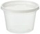 EDI D16050 16 oz Plastic Deli Food Storage Containers with Airtight Lids MicrowaveFreezerDishwasher Safe BPA Free HeavyDuty Leakproof Recyclable 50 Sets