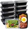 WGCC Meal Prep Containers Food Storage Containers with Lids To Go Containers BPA Free Stackable 24oz MicrowaveDishwasherFreezer Safe