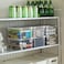 ITYLIFE CITYLIFE Citylife 4 Packs Small Storage Bins with Lids 32 QT Plastic Storage Containers for Organizing Stackable Clear Storage Boxes