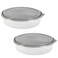 GoodCook EveryWare Extra Large 12 inch Round Container 2 pack BPA Free