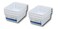 Mainstay Basic Square Mini Bin Storage Trays White 6pk by