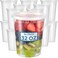 Fit Meal Prep 24 Pack 32 oz Deli Containers with Lids US Made Leakproof Quart Containers with Lids Clear Plastic Food Storage Container with Lid Microwave Freezer Safe Meal Prep Container
