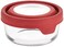Anchor Hocking TrueSeal Glass Food Storage Container with Airtight Lid Cherry 2 Cup