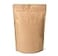 EverPack 500g 16oz 1lb Kraft Paper Stand up Zipper Pouches Coffee Bags Coffee Pouches with Valve Pack of 50