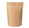 EverPack 500g 16oz 1lb Kraft Paper Stand up Zipper Pouches Coffee Bags Coffee Pouches with Valve Pack of 50