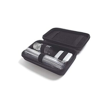 BROADMAN CHURCH SUPPLIES Portable Communion Set Traveler Black 25 Cups