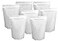 Chamigon 100 Pack Matte White Mylar Stand Up Bags 55x78 Inches Resealable Smell Proof Packaging Pouch Sealable Foil Zipper Bag for Food Storage Sample Pouches