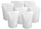 Chamigon 100 Pack Matte White Mylar Stand Up Bags 55x78 Inches Resealable Smell Proof Packaging Pouch Sealable Foil Zipper Bag for Food Storage Sample Pouches