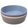 WeeSprout Bamboo Kids Bowls Set of Four 15 oz KidSized Dinnerware Cereal Leftovers Snack Bowl Dishwasher Safe Blue Green Gray Beige