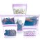 Xomoo Reusable food container silicone bag Upgrade second generation 6 Pcs Containers Storage 100 Silicone Reusable Food Bag Stand Up Preservation Bag Rounded interior for easy cleaning