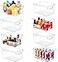 SKTEET Set of 8 Large Clear Plastic Storage Bins 8L Storage Containers for Pantry Organization and Kitchen Storage BinsHome Edit and Cabinet Organizers