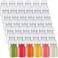 Xinnun 200 Pcs Plastic Juice Bottles with Caps Square Empty Clear Water Bottles Bulk Drinking Beverage Containers Reusable Empty Juicing Refillable PET Flasks with Lids for Drinks Smoothie4ozWhite