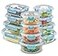 JoyJolt 24pc Borosilicate Glass Storage Containers with Lids 12 AirtightFreezer Safe Food Storage Containers for Pantry and Kitchen Meal Prep Container for Lunch Glass Tupperware Set