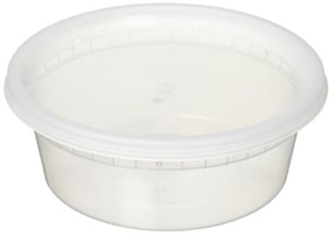 Reditainer 8 oz Deli Food Containers wLids Pack of 40 Food Storage