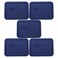 Pyrex 7210PC 3Cup Blue Food Storage Replacement Lid 5Pack Made in USA