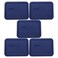 Pyrex 7210PC 3Cup Blue Food Storage Replacement Lid 5Pack Made in USA