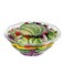 GUSTO 24 oz 50 Count Clear Plastic Salad Bowls with Lids Disposable Salad Containers for Lunch Perfect for Takeout Salads and Meal Prep Formerly Comfy Package