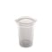 Zip Top Reusable Food Storage Bags Medium Cup Gray Silicone Meal Prep Container Microwave Dishwasher and Freezer Safe Made in the USA