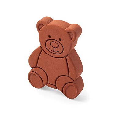 Fox Run Terracotta Brown Sugar Keeper Bear Shaped Brown Sugar Saver and Softener